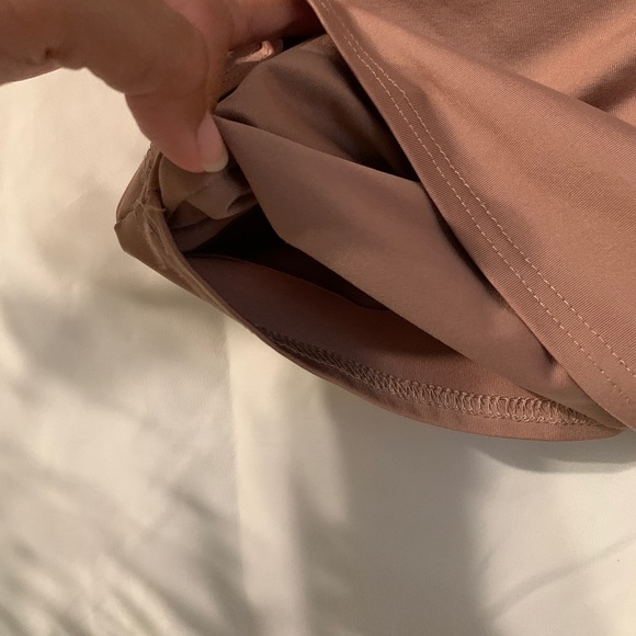 Seamless cami crop top | dusty rose/ rose gold - Picture 2 of 4